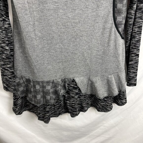 Dolcezza Multi-Patterned Sweater/Mini Dress Women's Size S - Picture 4 of 10